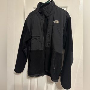 All black North Face jacket